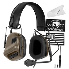 Tactical Headwear Headset No Noise Reduction Tan
