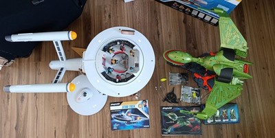 Playmobil Star Trek: Raumschiff Enterprise und Klingonenschiff: Bird-of-Prey NEU
