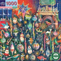 Puzzle (1000 T.) Der Weihnachtsbaum (Eeboo) Neu/Ovp
