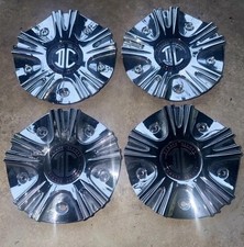2 Crave Alloys Wheels Fdw544-2295-cap. Chrome Wheel Center Caps Qty 4