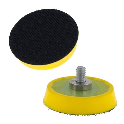 2 Dura-Gold 2'' Hook & Loop DA Backing Plate Pads, 5/16'' Thread Sander Polisher