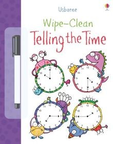 Wipe Clean: Telling the Time (Usborne Wipe Clean Bo... | Buch | Zustand sehr gut