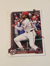 2025 Topps Update Series James Wood US218 Rookie Debut