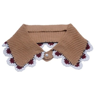 Elegant Crochet Detachable Collar Flower Trim Faux Collar For Shirt And Sweater