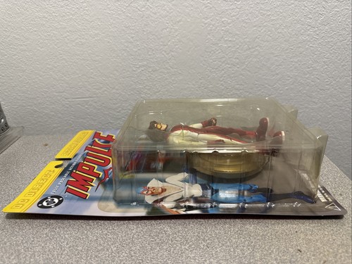 Modellino vintage DC Direct Comics IMPULSE Bart Allen Flash completo 2000 - Foto 2 di 9