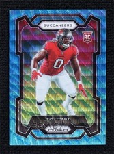 2023 Panini Prizm Rookies Blue Wave Prizm 75/199 YaYa Diaby #394 0c6