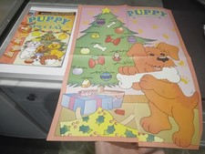 Vintage 1995 Puppy In My Pocket Magazine No. 9 Christmas Edition  Poster P.R.DE