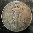 1945 Liberty Walking Half Dollar 50C Circulated Business Strike