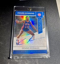 2021 Panini Award Winning Autographs Dennis Rodman #AW-DRD On-Card Auto SSP