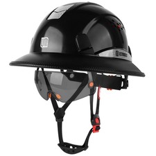 UM ULTRAMAXX Full Brim Hard Hat with Build-in Visor, ANSI Z89.1 OSHA