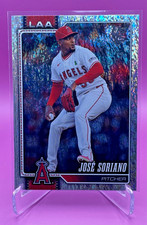 2026 Topps Series 1: Jose Soriano, Sand Glitter, #319, Los Angeles Angels