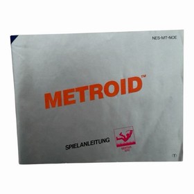 METROID - NINTENDO NES - EUROPA-VERSION - OVP + Anleitung - CIB