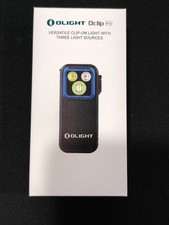 Olight Oclip Pro EDC Flashlight Clip-on Light - Black - OEM Box Accessories
