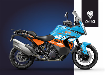 KTM Superadventure 1290 S graphic sticker set design 3