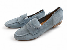 KENSINGTON Damen loafer Slipper Hellblau Gr. ...