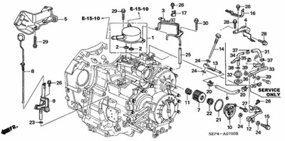 Genuine Acura Element (Atf) 25450-RAY-003