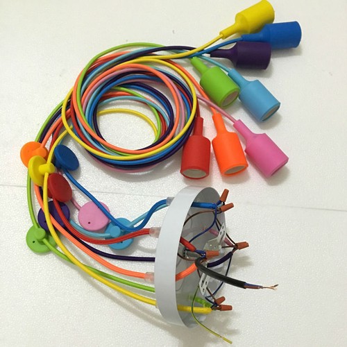 10 Heads Colorful Spider Hanging Pendant Light Chandelier Ceiling Lamp E27 - Picture 7 of 9