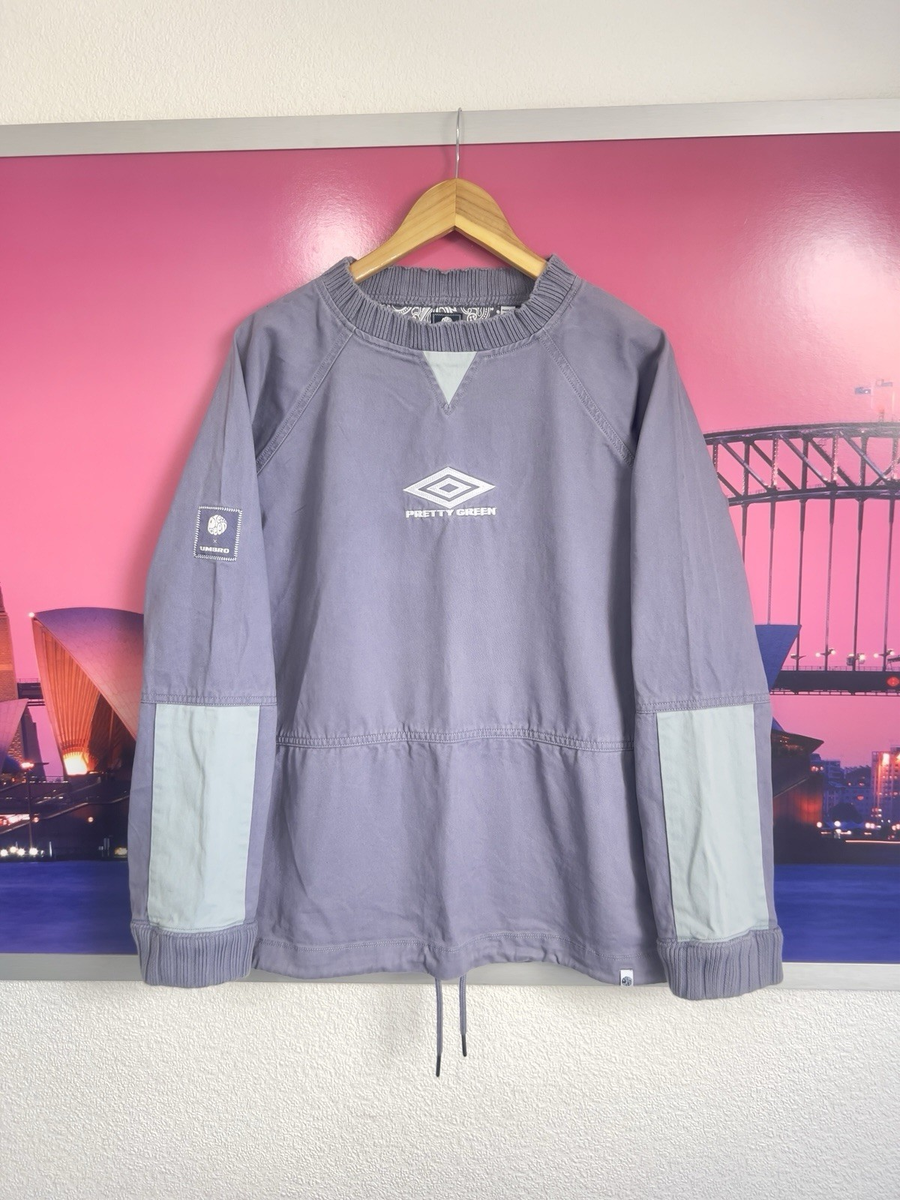 希少 Pretty Green x Umbro ドリルトップ Fade-blue Pretty