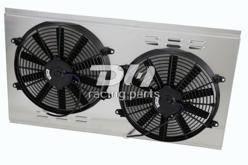 34x17"Aluminum Shroud Fan For 94-2000 Chevy/GMC C/K 1500 2500 3500 Truck 7.4L V8 - Picture 9 of 12