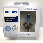 2x-Philips 9003 CrystalVision Platinum Car Headlight Bulb