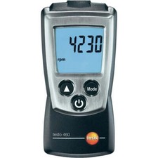 Testo 0560 0460 Pocket Pro Compact Optical Tachometer, 100 to 29999 rpm Range