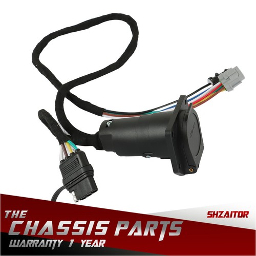 4 Way Flat & RV 7 Way Trailer Wiring Harness For 2005-2022 Frontier 05-15 Xterra - Picture 13 of 14