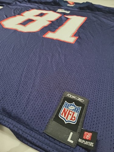 Vintage New England Patriots Randy Moss #81 Reebok Jersey Size Adult Large - Picture 2 of 7
