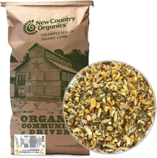 New Country Organics | Organic Wheat-Free Chicken Feed 40lb | Soy-Free
