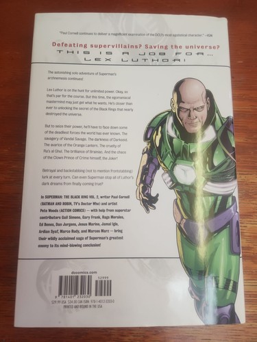 Der schwarze Ring Vol. 2 von Paul Cornell und Gail Simone (2011 Hardcover) Superman - Bild 6 von 8