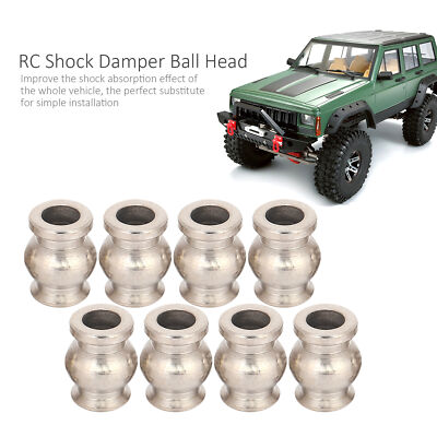 8Pcs RC Shock Damper Ball Head For High Quality Load Bearing For Hpi/Hsp/Losi/Ax
