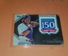 2019 TOPPS SERIES 1 MIKE PIAZZA 150th ANNIVERSARY COMMEMORATIVE PATCH
