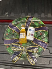 Modelo Especial Cerveza Bottle Inflatable Hanging Man Cave Christmas Wreath