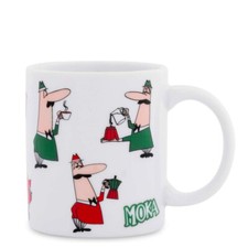 Istitutional Tazza Mug Tricolore Omino In Porcellana - Bialetti