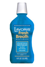 lavories Mouthwash Peppermint 18 Fluid Ounce x 6bottles