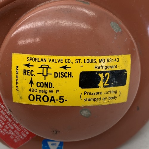 Válvula de control de presión de cabeza Sporlan OROA-5-100 7/8" ODF - Imagen 2 de 8