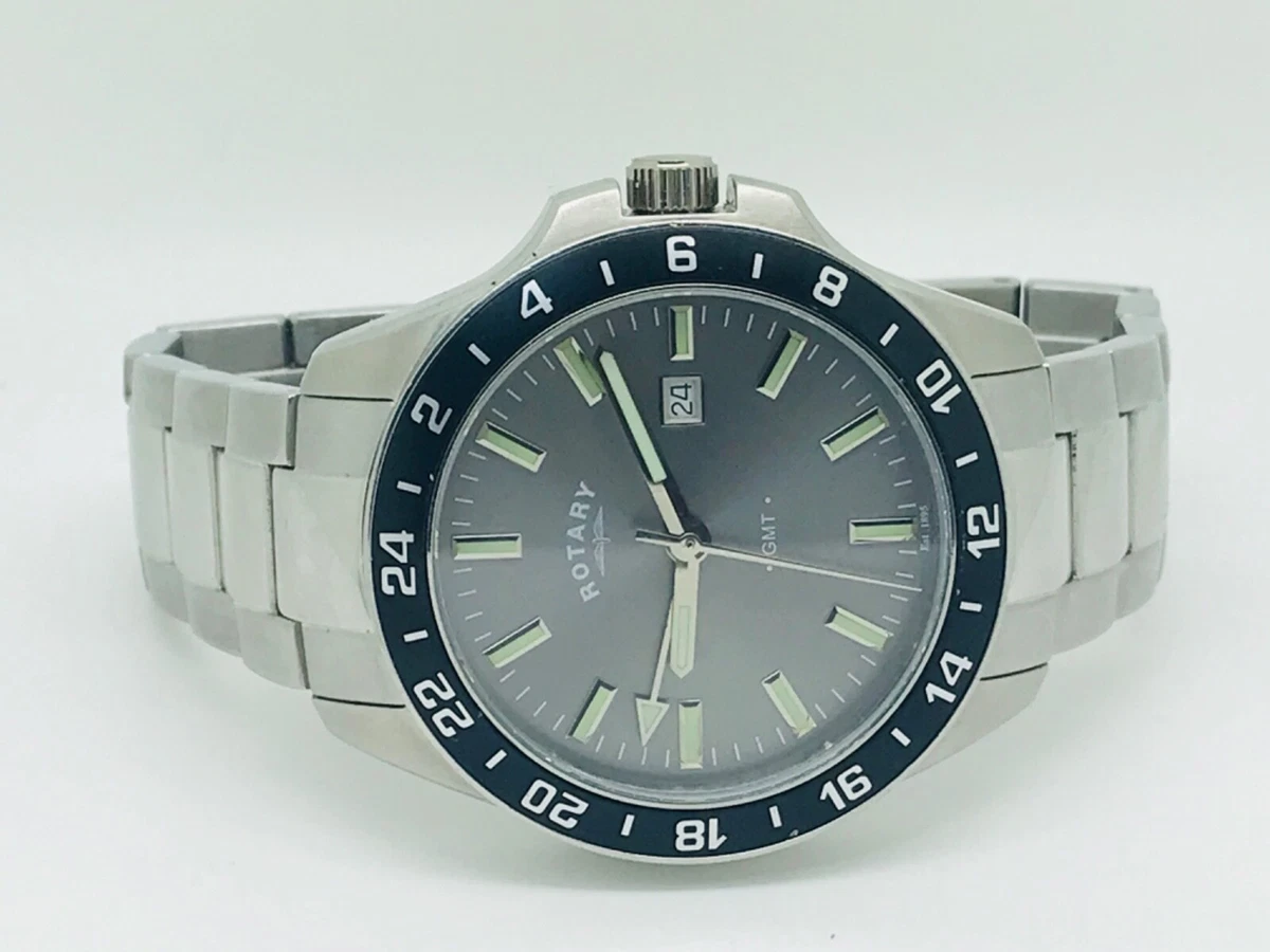 Rotary Havana GB05090 20 Grey Dial Men s Watch 114A eBay