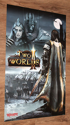 Two Worlds II Poster Map 72x46cm | eBay