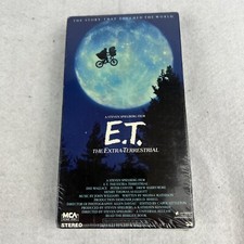 ET 1988 VHS First Release New Sealed MCA Green