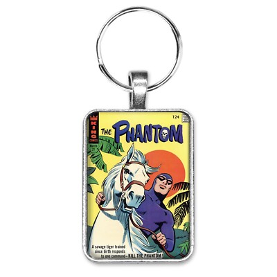 The Phantom #21 AWESOME SY BARRY COVER ART Key Ring or Necklace KING COMIC BOOK