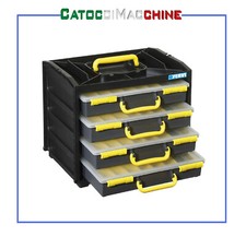 CASSETTIERA CON 4 VALIGETTE PORTA MINUTERIA FERVI C313