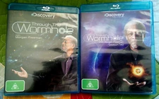 Discovery Channel: Through The Wormhole :Season one + Two (Blu-ray, 4-disc) R: B