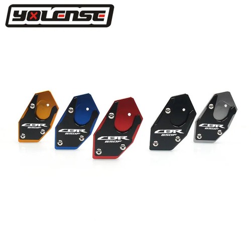 For HONDA CB CBR 650F CNC Kickstand Foot Side Stand Extension Pad Support Plate - Picture 16 of 20