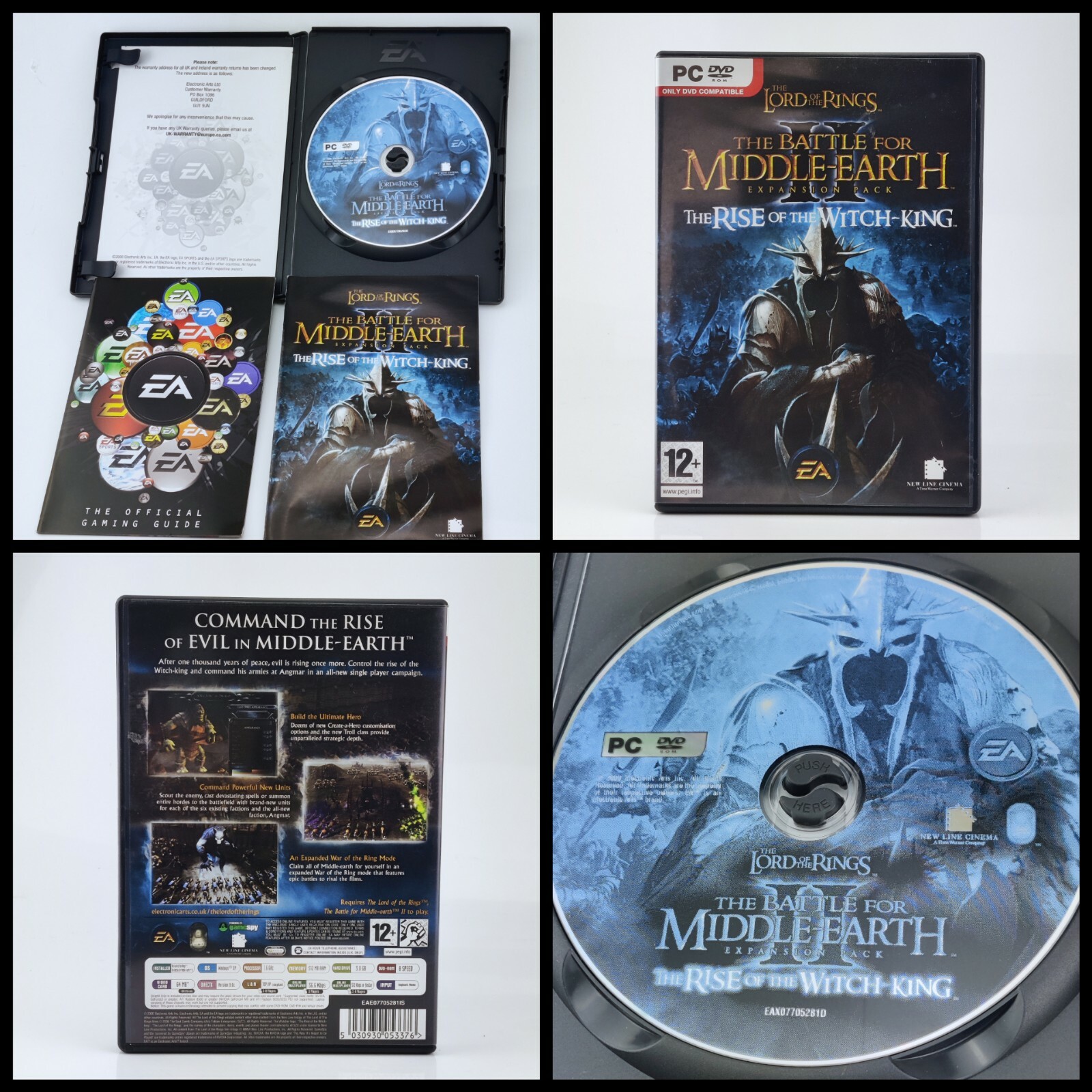 Lotr bfme 2 rotwk cd key - belgree