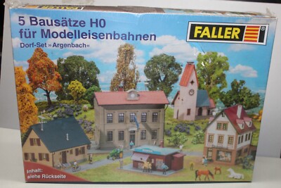 Faller 5 Building Kits Village Set Argenbach Scale H0 OVP