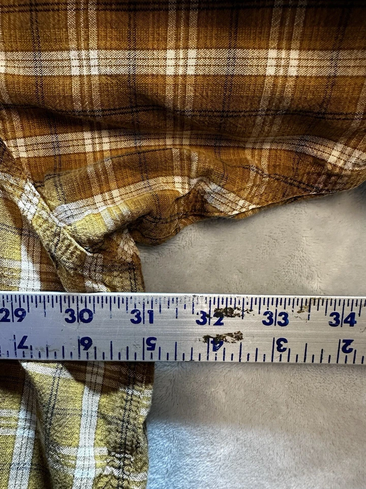 Cabela's Roughneck Plaid  Shirt  Size 4XL - Image 2 of 4