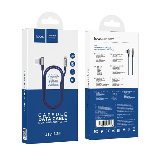 New iPhone Charger Cable For iPhone 11 7 8 Plus Xs XR 5 Data Sync Cord 4ft Blue - Picture 9 of 9
