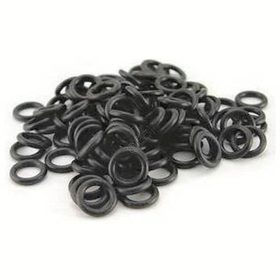 RPM 100 Pack of CO2 or HPA Tank Orings - 70 Durometer Buna - Black - -015
