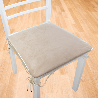 Dining Chair Covers Clear Plastic Outdoor Cushion Covers 2/4/8Pcs