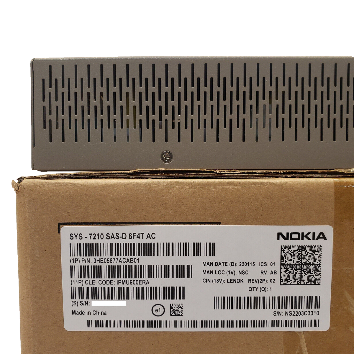 NOKIA Alcatel Lucent 7210 SAS-D 6FT4T AC SYS Ethernet IPMU900ERA