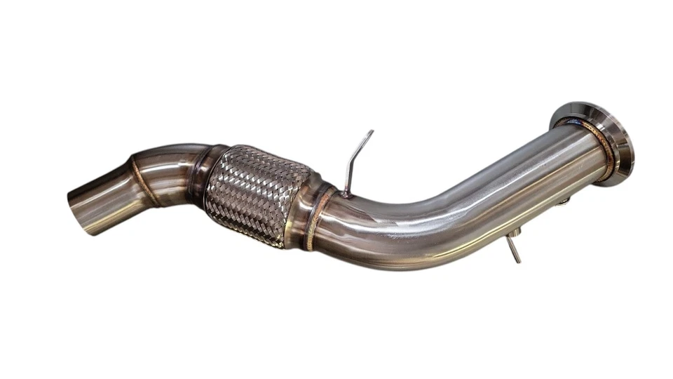 DOWNPIPE FAP DPF INOX BMW E90 E91 E92 E60 E61 X5 E70 X6 E71 M57N2 - Immagine 2 di 4
